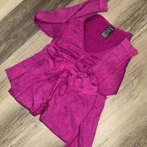 PINK leggings 2 piece Set